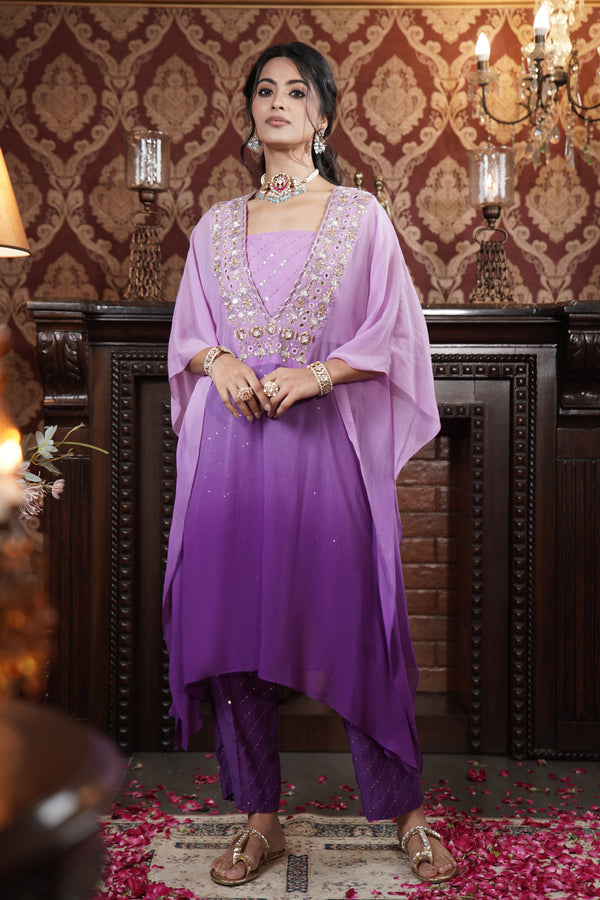 Royal Plum Kaftan